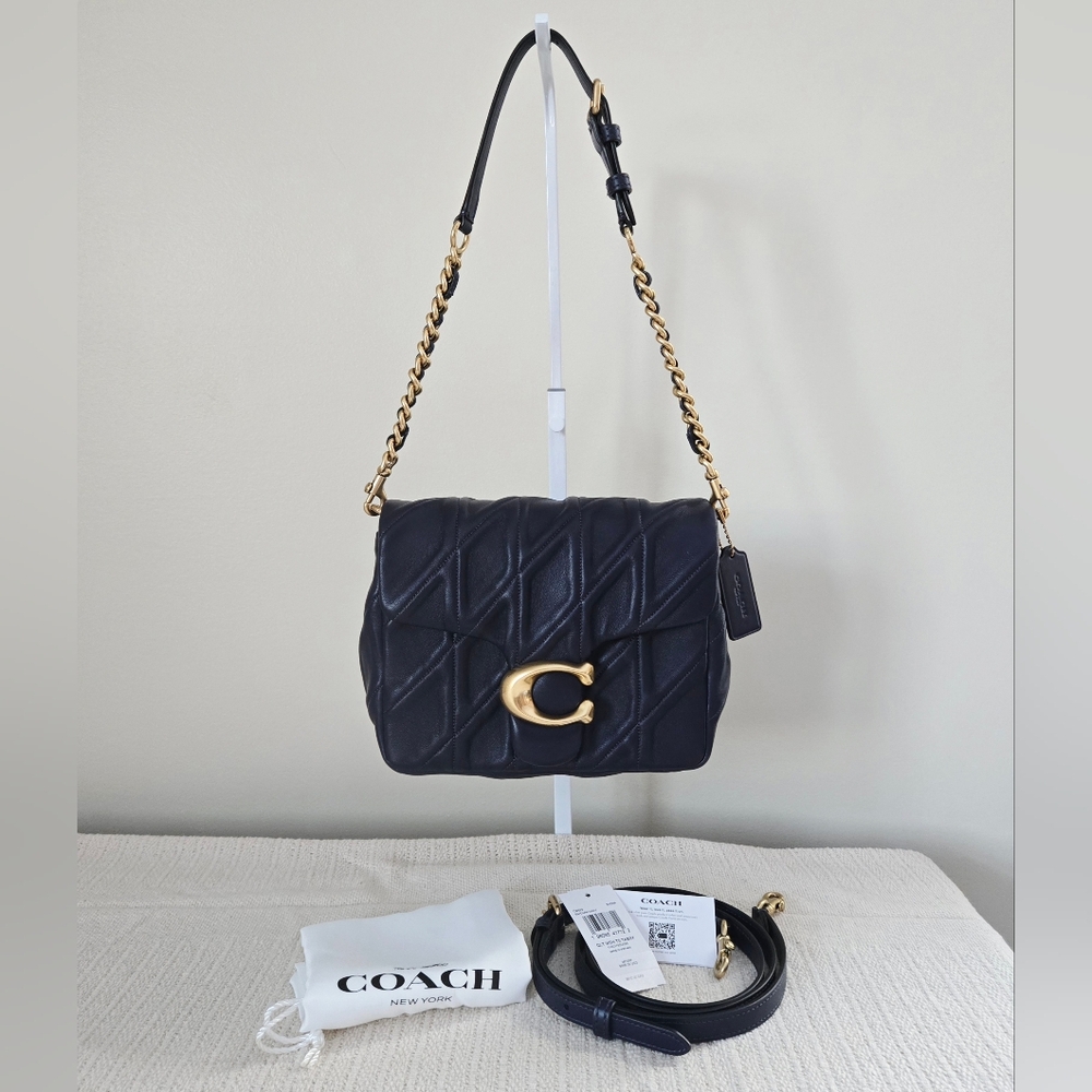 Coach Times Square Tabby Navy